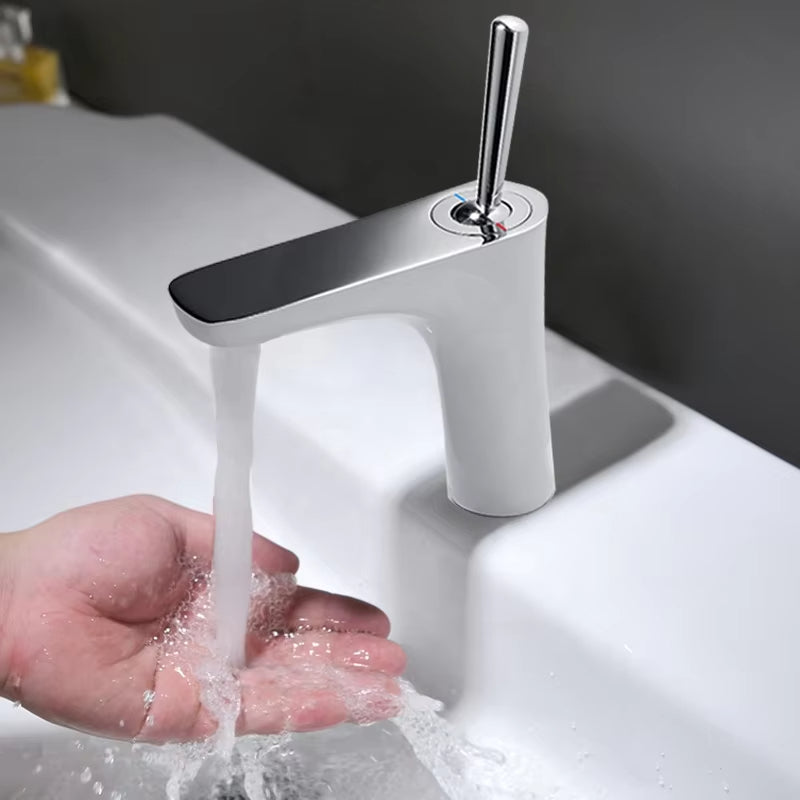 Unique Single Handle Design Bathroom Sink Mixer Tap-7407H