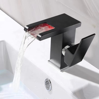 Bathroom Sink Luxury Led Illuminated Faucet-7120