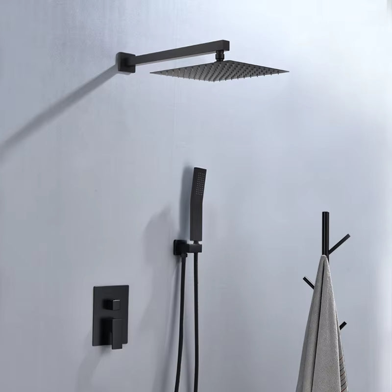 Concealed Wall Mounted 2 Function Hand Shower Set Waterfall System In-Wall Shower Set-6531