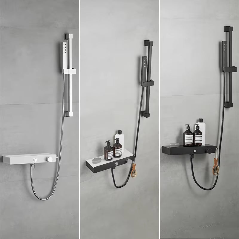 Wall Mounted Rectangular Bathroom Simple Shower Head-6226