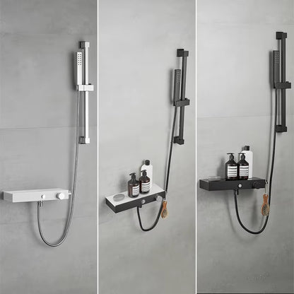 Wall Mounted Rectangular Bathroom Simple Shower Head-6226