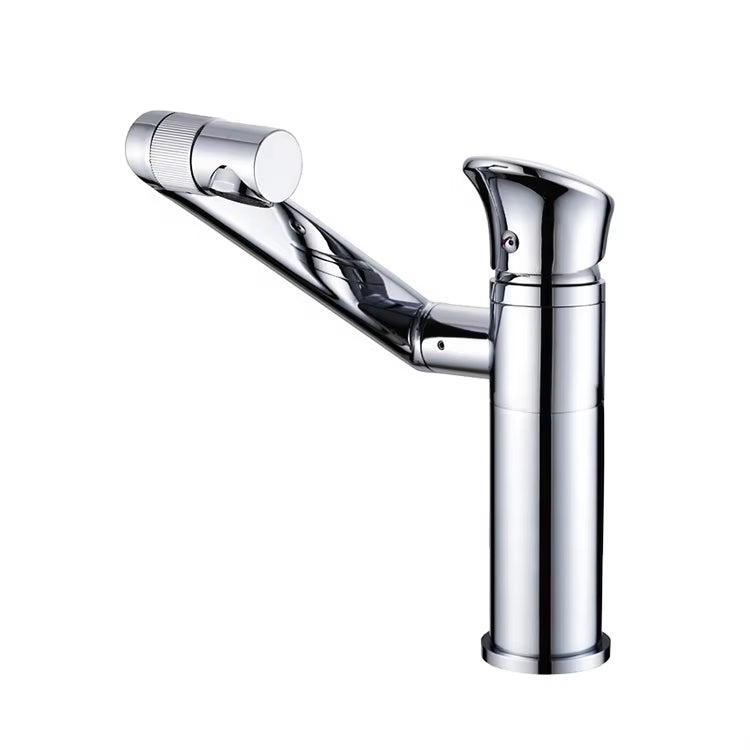 Deluxe Single Handle Basin Swivel Spout Faucet-Z1531