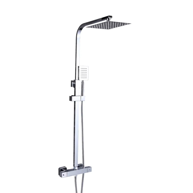 Bathroom Thermostatic Shower With Handheld Shower Set-6909