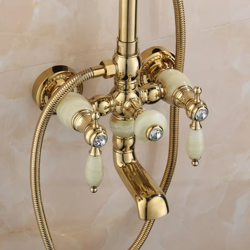 Shower Thermostatic Wall Bathroom Shower-6216