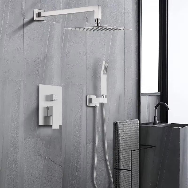 Wall Mounted Shower Set Brass Faucet Rain Shower Set-6572