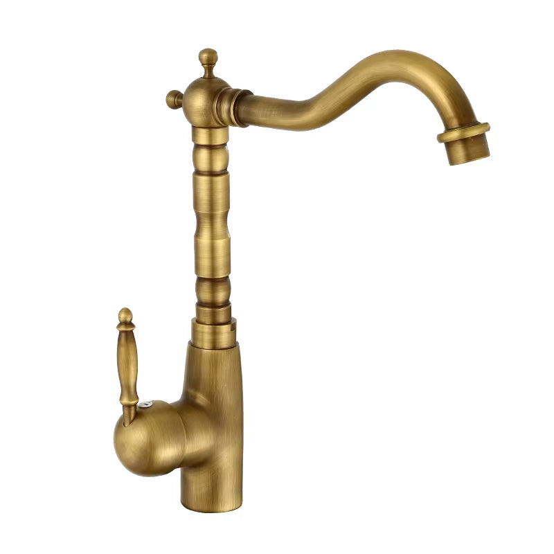 Bathroom Basin Single Handle Antique Faucet-7060