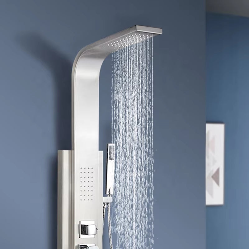 Shower Panel Bathroom Waterfall Shower Column Set Massage Jet Shower Panel Wall Mounted-6647