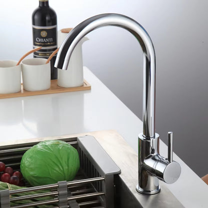 Modern Single Handle Kitchen Countertop Faucet-8020