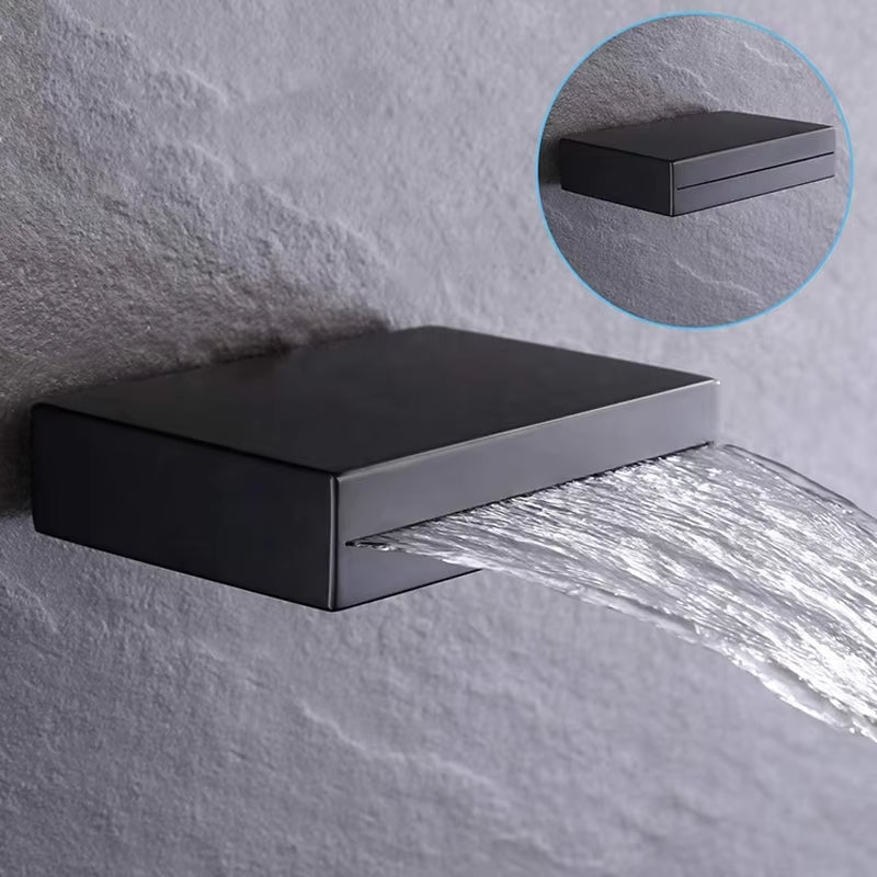Wall Mounted Bathroom Shower Set Rain Shower Mixer Tap-6549