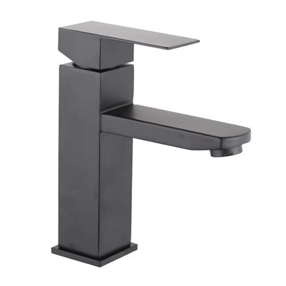 Black Countertop Bathroom 304 Stainless Steel Hand Wash And Face Faucet-5320