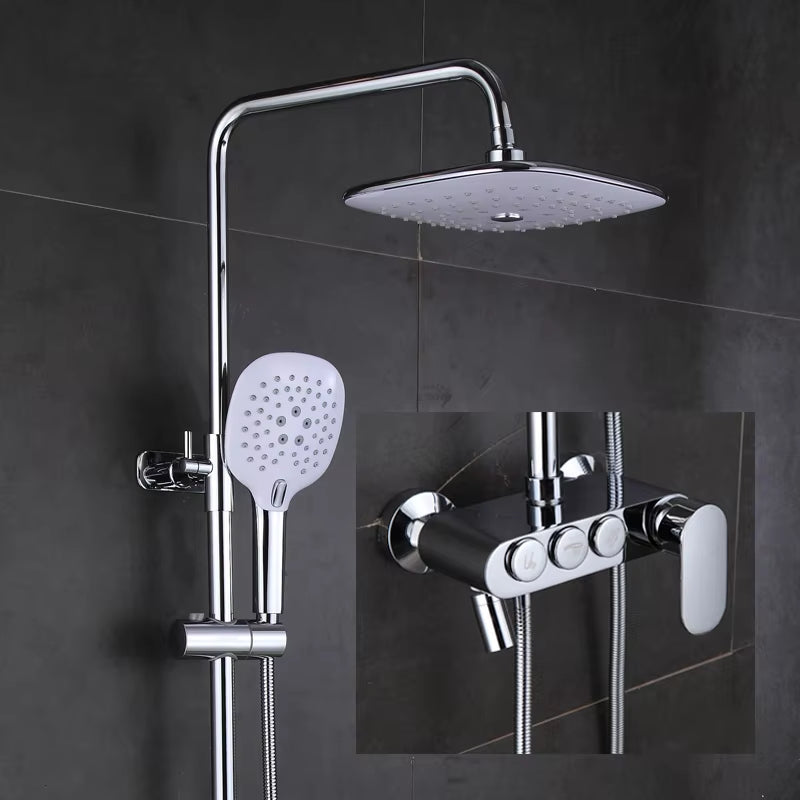 Bathroom Toilet Multifunctional Shower Thermostatic Shower Mixer Brass Faucet Bathtub Shower Set-6528