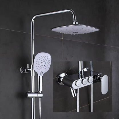 Bathroom Toilet Multifunctional Shower Thermostatic Shower Mixer Brass Faucet Bathtub Shower Set-6528