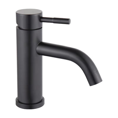 304 Stainless Steel Black Paint Faucet For Washing Face And Hands With Hot And Cold Function-5319