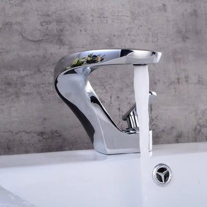 Modern Bathroom Single Handle Single Hole Mixer Tap-7213B