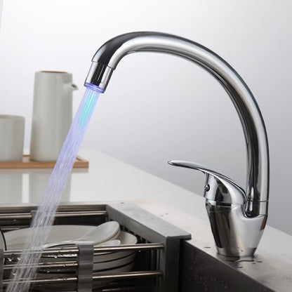 Kitchen Faucet Single Handle Led Faucet-8548