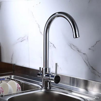 Simple High-End Kitchen Sink Single Hole Faucet-8911