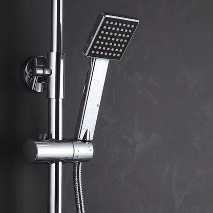 Bathroom Hot And Cold Water Simple Square Shower-5511