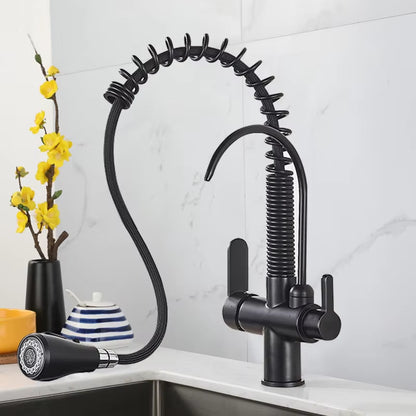 Spring-Loaded Drinking Water Sink Faucet-8597