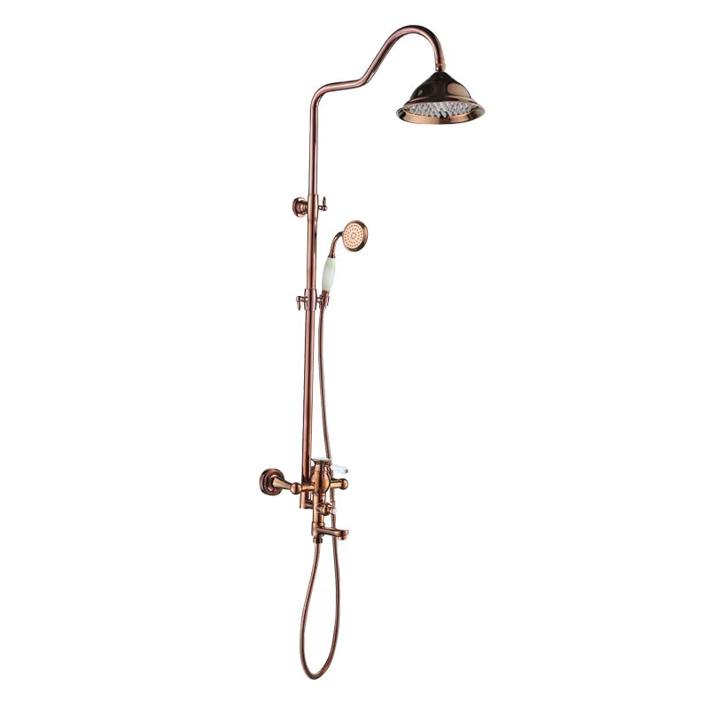 Rainfall Constant Temperature Bathroom Antique Shower-6219