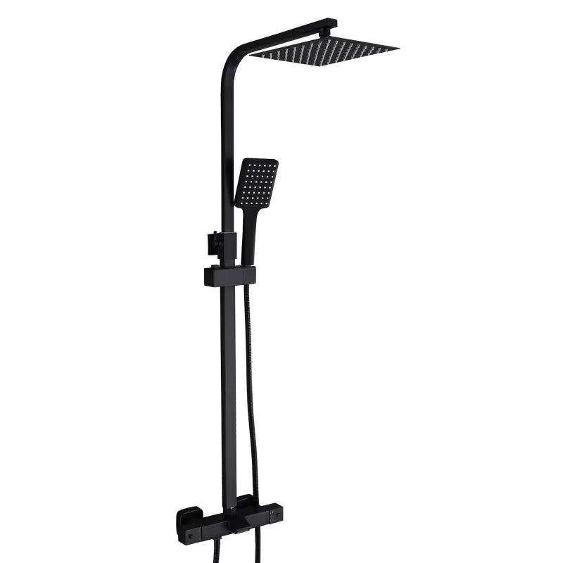Wall Mounted Shower Set Rain Shower Thermostatic Faucet-6903