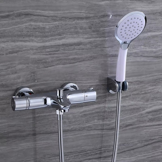 Wall Mounted Bathtub Faucet With Hand Shower Bathroom Shower Set-6907