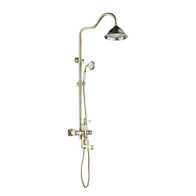 Height-Adjustable Shower Head-6215