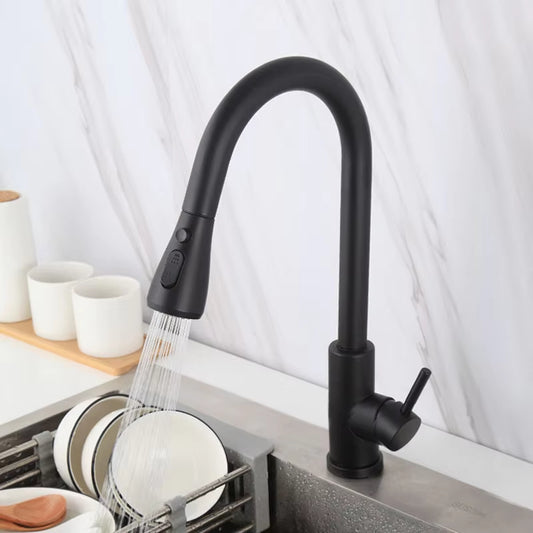 Kitchen 360 Degree Swivel Pull-Out Sink Faucet-7513