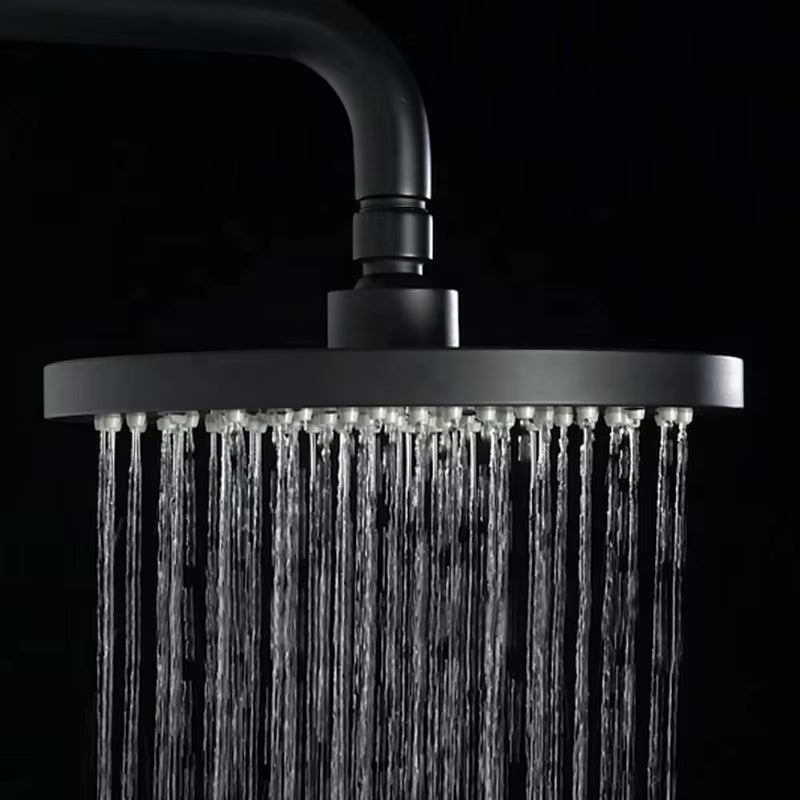 Wall Mounted Shower Set Luxury Rain Shower Wall Mounted Shower Faucet-6556