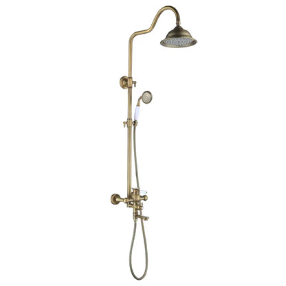 Wall Mounted Antique Color Shower Room Luxury Shower-6205
