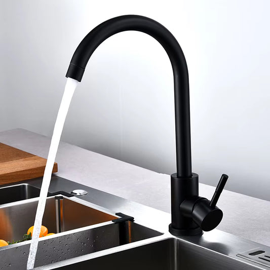 304 Stainless Steel Hot And Cold Bathroom Wash Face And Hand Wash Kitchen Washing Vegetable Faucet-5203