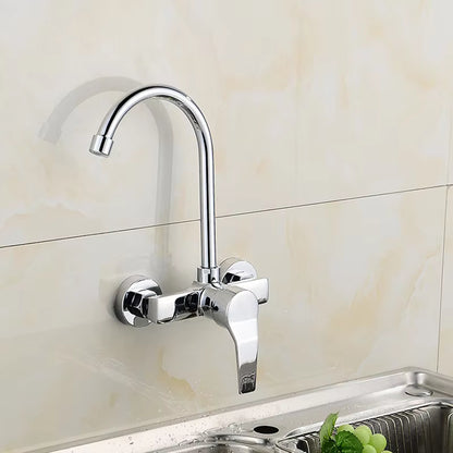 Wall Mounted 360 Degree Rotating Sink Single Handle Faucet-8326