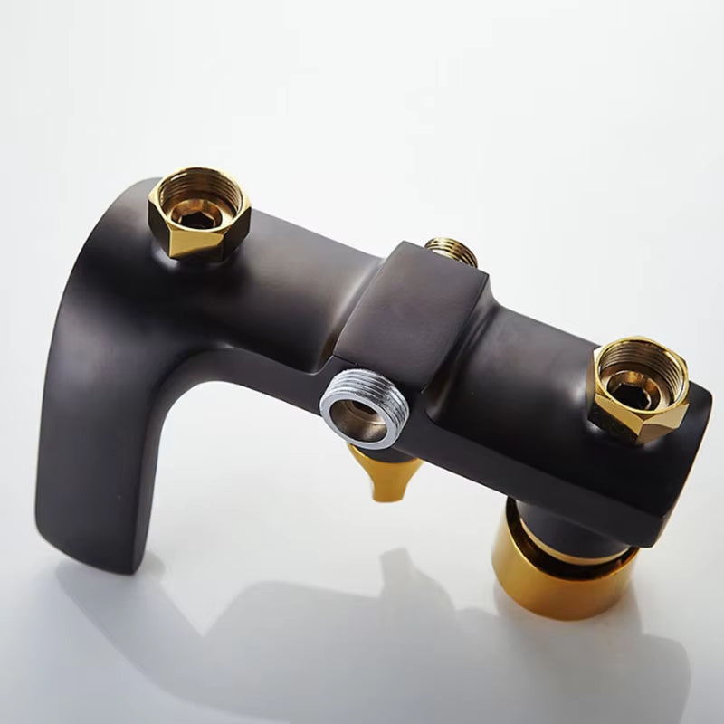 Brass Now Bathroom Black Bath Bath Set Shower Head-6223