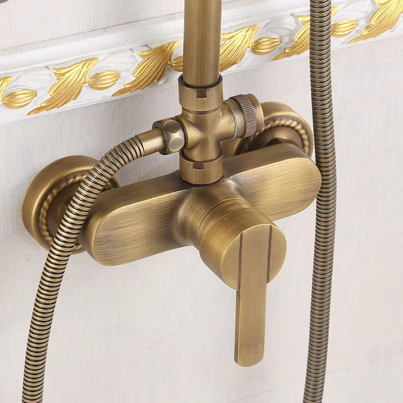 European Style Brass Shower Bath Faucet Set-6221（2）