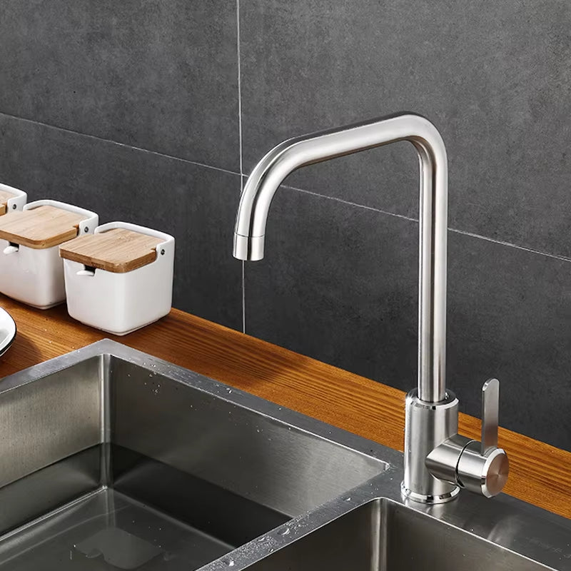 Kitchen Washing Stainless Steel Hot And Cold Household Balcony Laundry Faucet-5232