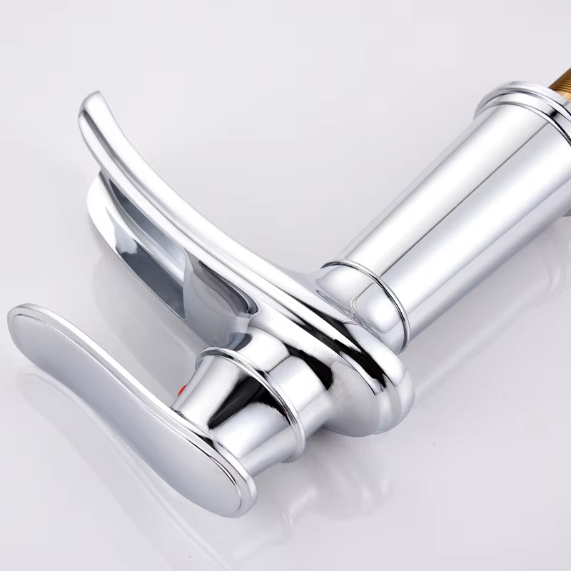 Countertop Mounted Hot And Cold Basin Mixer Tap-7226