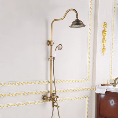 Wall Mounted Antique Color Shower Room Luxury Shower-6205