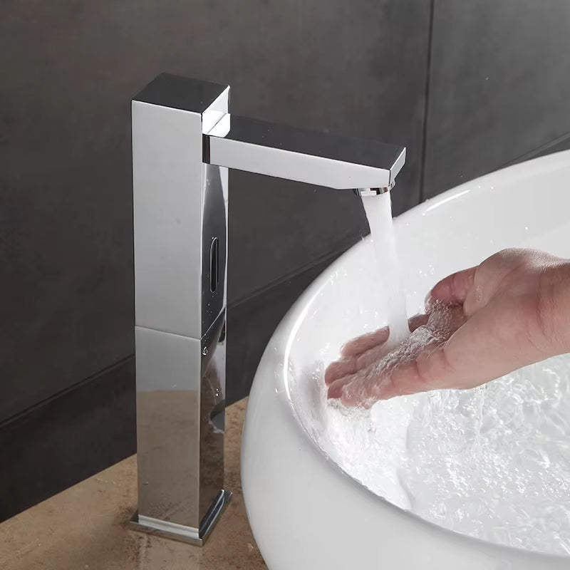 Touch-Free Infrared Induction Basin Automatic Faucet-7902