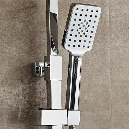 Bathroom Shower Square Shower With Built-In Spray Gun-6238