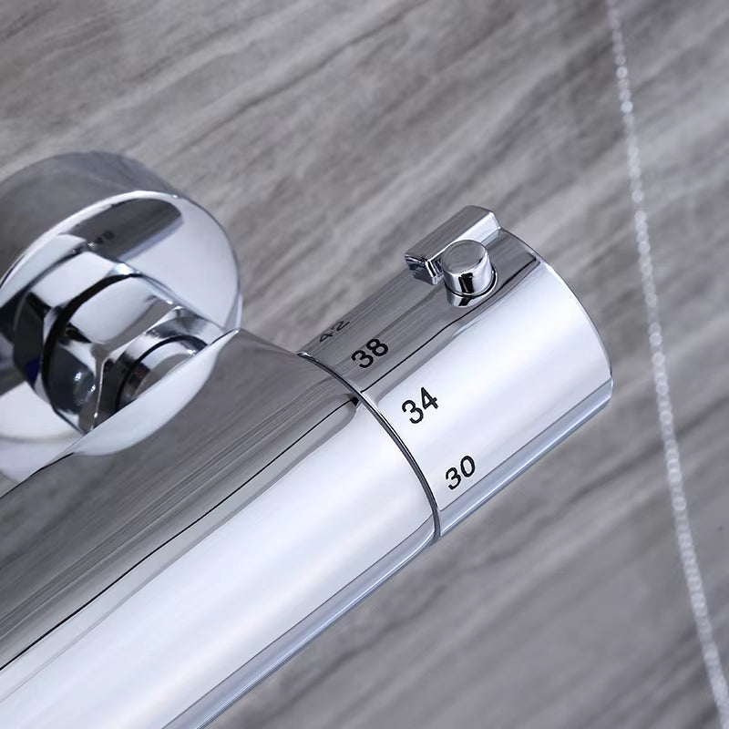 Wall Mounted Bathtub Thermostatic Shower Faucet Bathroom Shower-6910