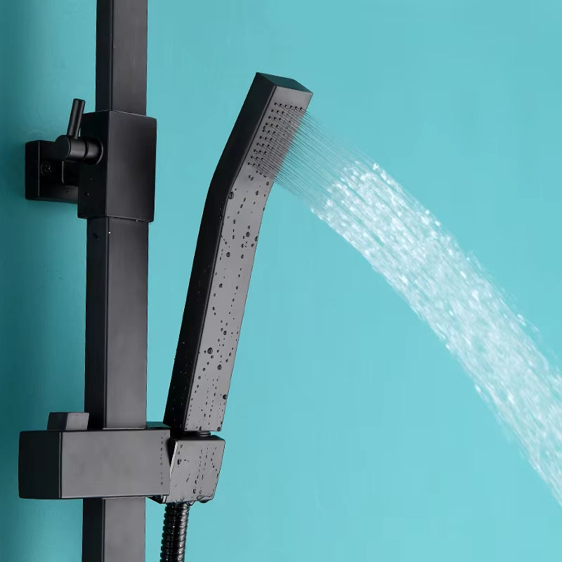 Bathroom Thermostatic Shower Faucet Set With Bathtub Faucet-6946