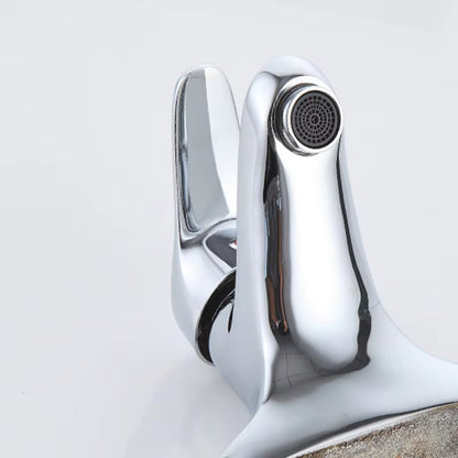 Double Basin Sink Single Handle Faucet-7063