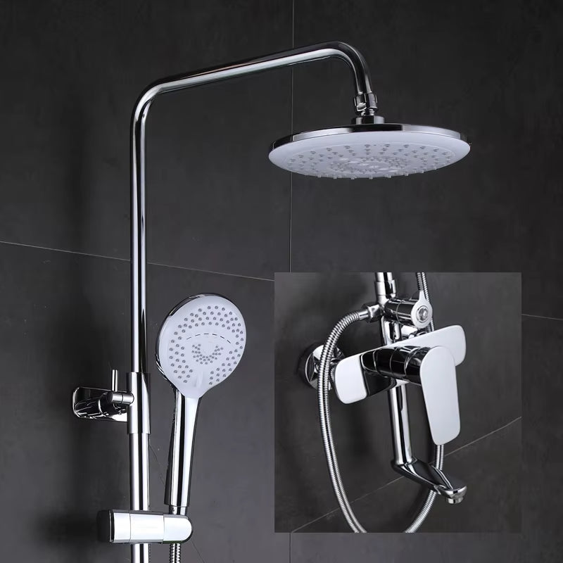 Wall Mounted Shower Set Bathroom Shower Head Booster Shower Head Thermostatic Shower Set-6525
