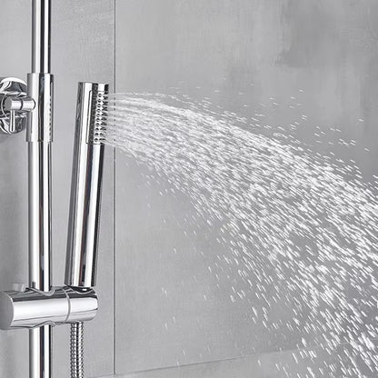 Wall Mounted Bathroom Shower Set With Handheld Showerhead-6956S