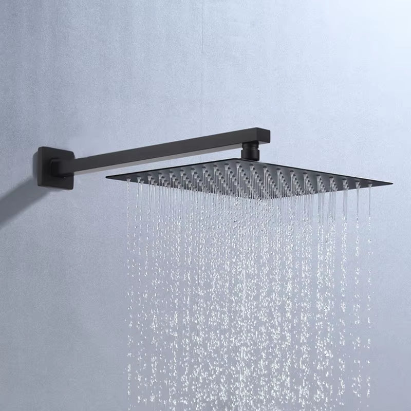 Concealed Wall Shower Set Bathroom Faucet Luxury Brass Set Rain Shower-6544