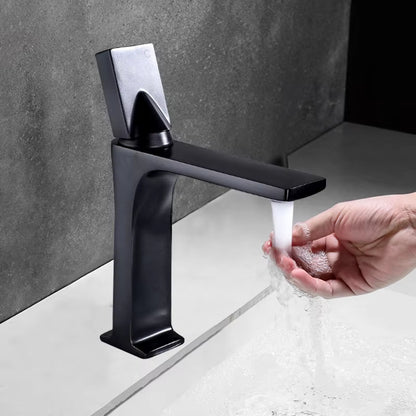 Bathroom Wash Basin Single Handle Hot And Cold Water Mixing Faucet-7420