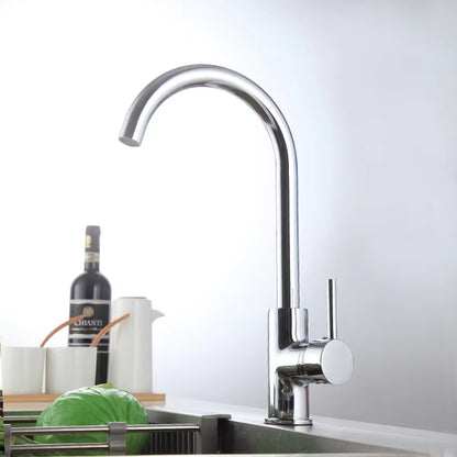 Modern Single Handle Kitchen Countertop Faucet-8020