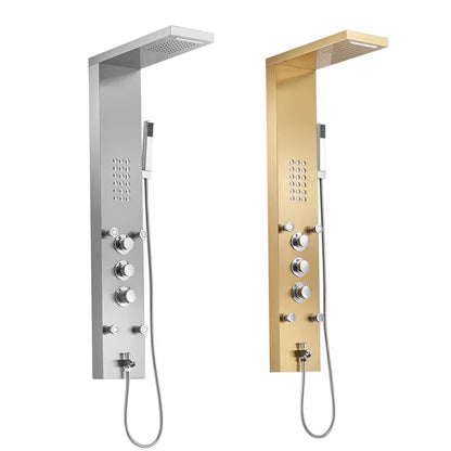 Shower Panel Massage Jet Shower Set Bathroom Wall Mounted-6641