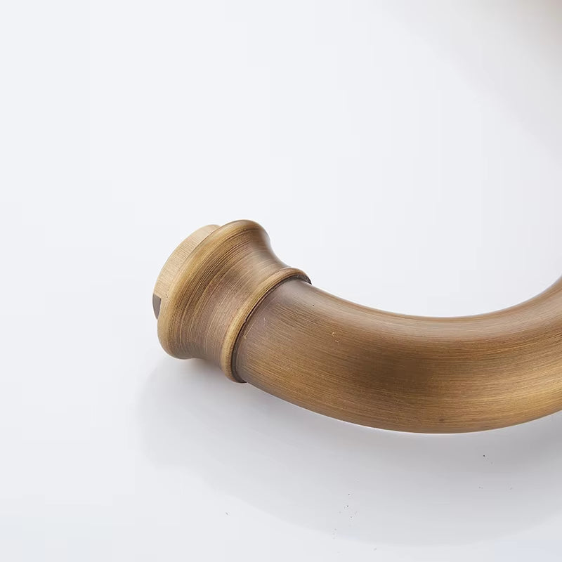 Bathroom Sink Antique Brass Single Handle Faucet-7067