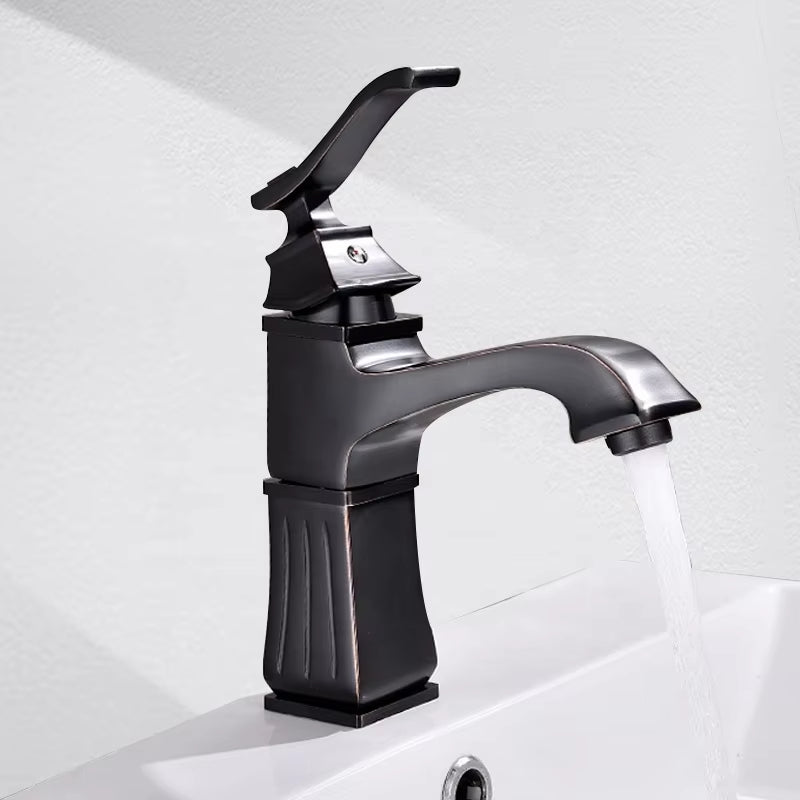 Bathroom Basin Sink Single Handle Swivel Faucet-7074