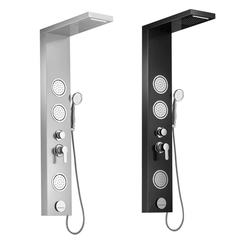 High-End Bathroom Shower Screen Wall-Mounted Shower Massage System Shower Column-6640